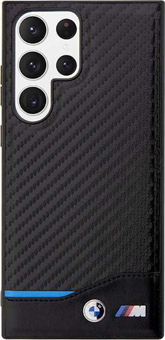 Immagine prodotto BMW BMHCS23L22NBCK S23 Ultra S918 czarny/nero Pelle Carbonio (Samsung Galaxy S23 Ultra)