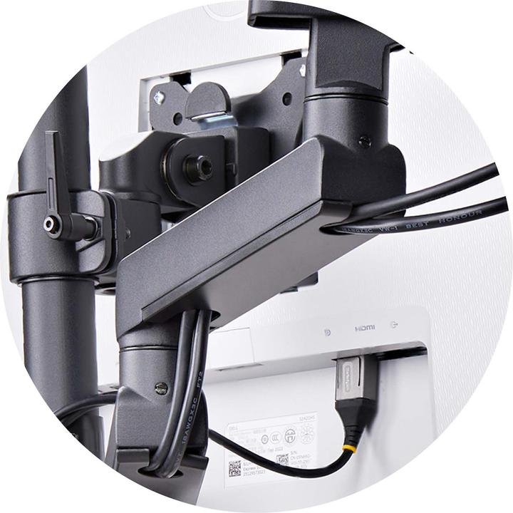 Actual product image StarTech Triple Monitor Desk Mount (Table, 27")