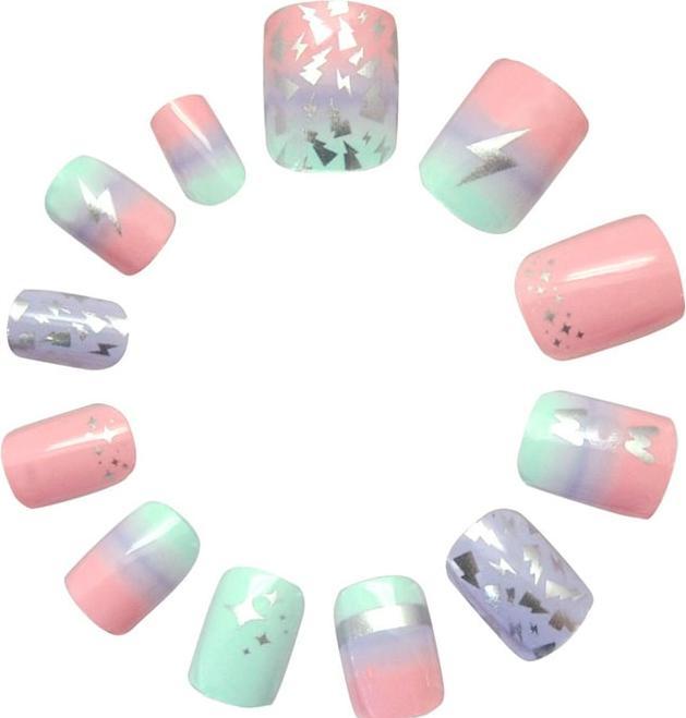 Actual product image Kids Licensing Wow Generation Nail Stickers (Artificial nails, Multicolor)