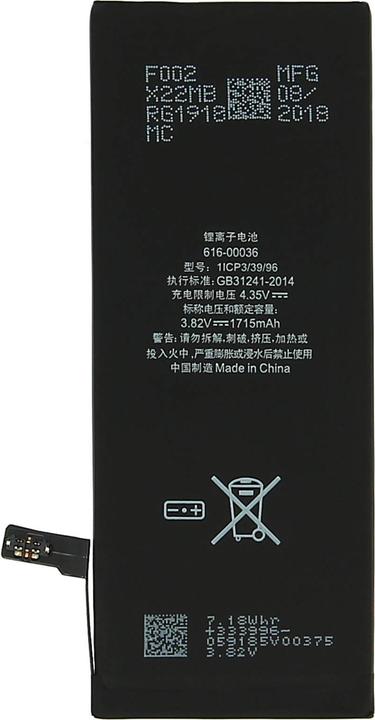 Produktbild Clappio iPhone 616-00036 1715 mAh Akku