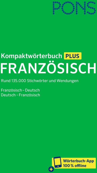 Produktbild Kompaktwörterbuch Französisch, mit Buch, mit Online-Zugang (Deutsch, Französisch, 2024)