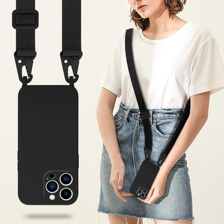 Produktbild Cadorabo Handykette für Apple iPhone 14 PRO MAX im TPU Handy Kette Liquid Style (Apple iPhone 14 Pro Max)