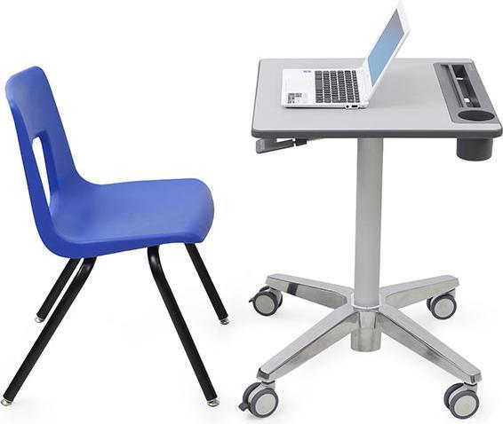 Produktbild Ergotron roll stand, LearnFit Desk, adjustable