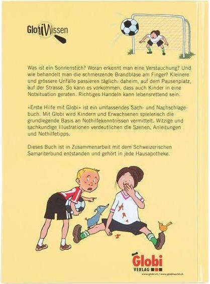 Actual product image Globi Erste Hilfe mit (German, Katja Alves, 2020)