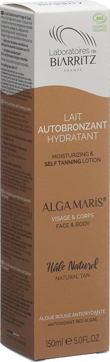 Laboratoires de Biarritz Self Tanning Lotion für Gesicht & Körper (Selbstbräunungstuch, 150 ml)
