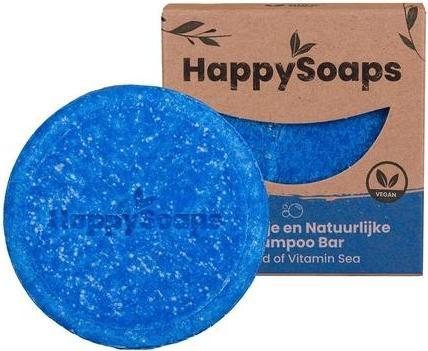 Happy Soaps Vegan Shampoo Bar Hair Cleanser In Need of Vitamin Sea Sea Breeze 70g (Flüssiges Shampoo)