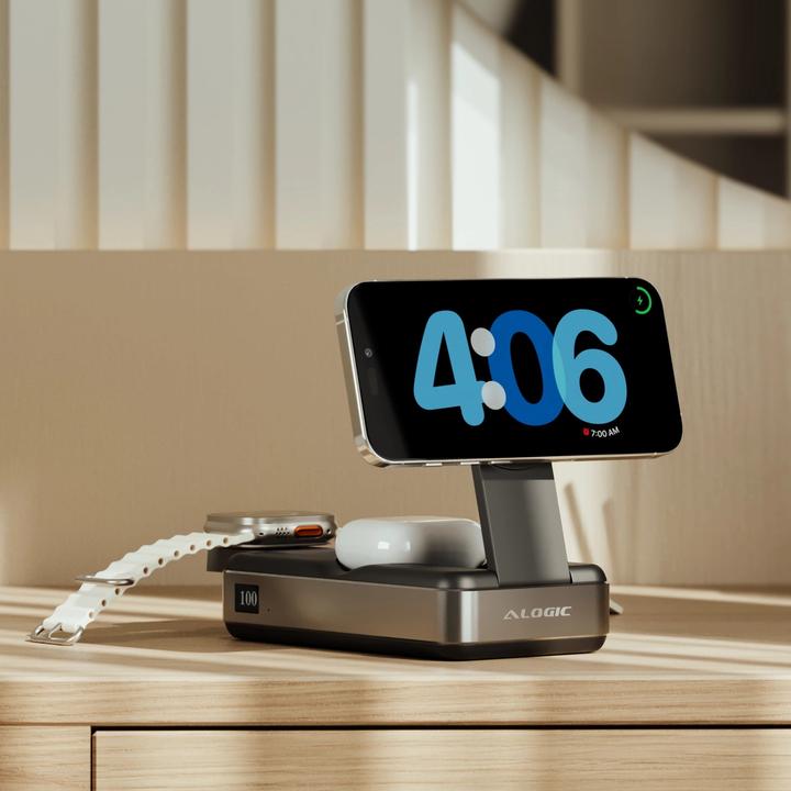 Produktbild Alogic Roam 6-in-1 Power Bank 20000mAh, 100W USB Charging (20000 mAh, 100 W, 77 Wh)