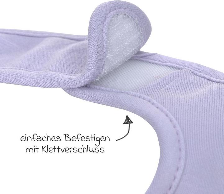 Actual product image Lässig Lätzchen Klett-Lätzchen 5er Pack Bibs aus Bio-Baumwolle (3 months)