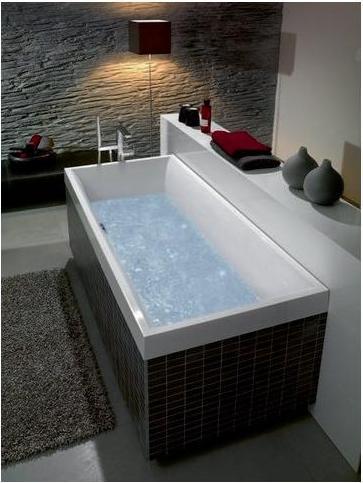 Produktbild Villeroy & Boch V&B Einbauwanne SQUARO R-eck1700x750mm we (195 l, 170 cm, 75 cm)