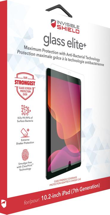 Actual product image Zagg InvisibleShield Glass Elite+ - Tablet screen protector - 10.2" - for Apple 1 (1 Piece, iPad)
