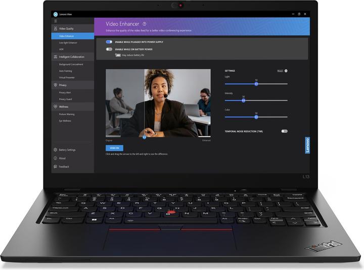 Actual product image Lenovo ThinkPad L13 Gen 5 (13.30", Intel Core Ultra 5 125U, 16 GB, 512 GB, DE)