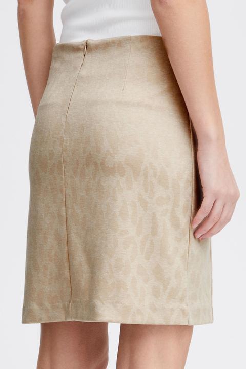 Actual product image Ichi IHKATE LEOPARD JACQUARD SK 20120656 (L)
