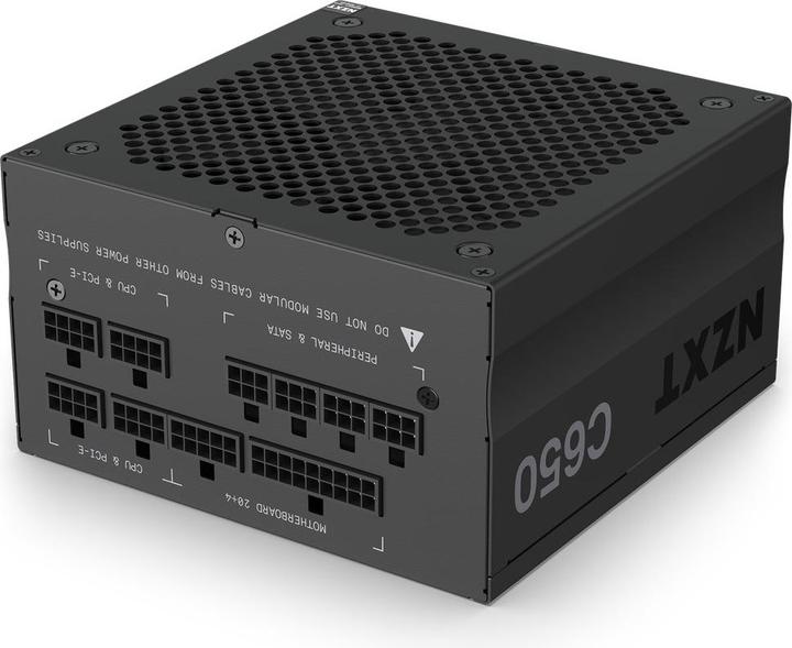 Actual product image NZXT Power supply 650W 80+ GOLD C Series C650 PA-6G1BB-EU (650 W)