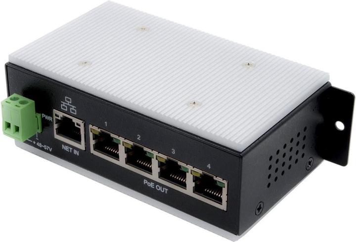 Exsys EX-6100PoE 5-Port Gigabit Injektor (802.3af (PoE), 30 W)