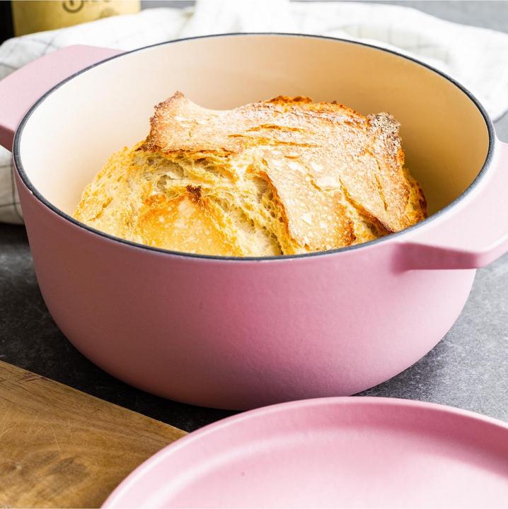 Immagine prodotto KitchenAid braadpan smalto 22cm - rosa secca - edizione limitata (26 cm, Pirofila + casseruola, Ghisa)