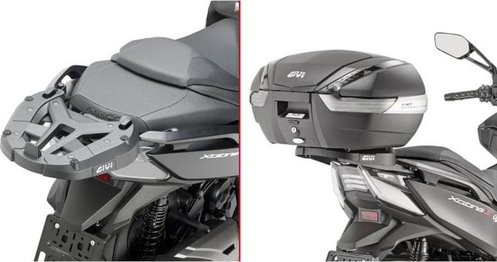 Givi halter top case scooter monokey ou monolock kymco xciting s400i (18 à 20)
