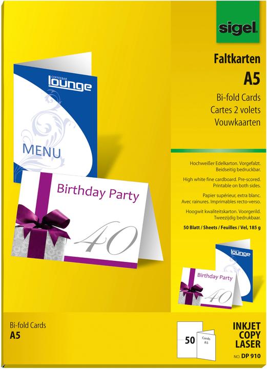 Folding cards (50 pcs.)