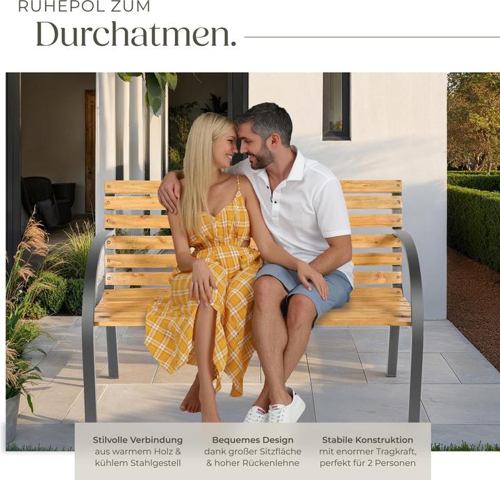 Produktbild tectake Gartenbank Micha