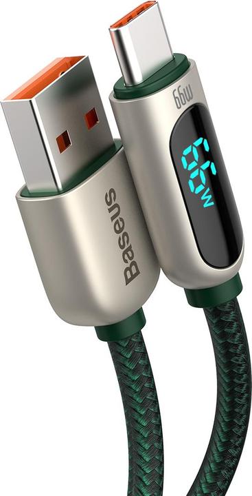 Immagine prodotto Baseus Cavo display da USB a Tipo-C, 66W, 2 m (verde) (2 m)