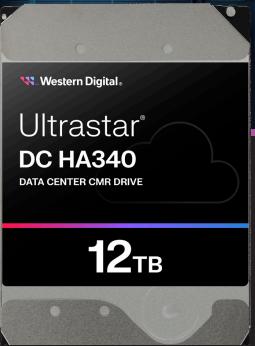 Produktbild WD Ultrastar DC HA340 12TB 3.5" SATA 512E SE P3 DC (12 TB, 3.5")