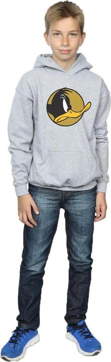 Immagine prodotto Looney Tunes Daffy Duck Dotted Profile Felpa con Cappuccio Ragazzi (128)
