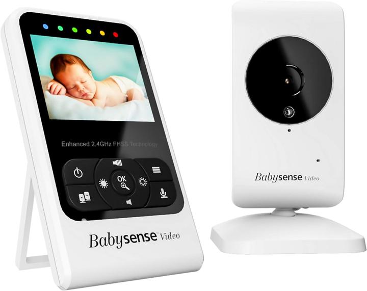 Produktbild Babysense Europe Bewegungs- und Videomonitor BS7+V24R (Babyphone mit Kamera)