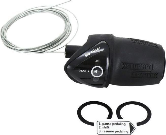 Actual product image Sturmey Archer Sturmey 3-speed twist grip shifter for AW + S-RF3
