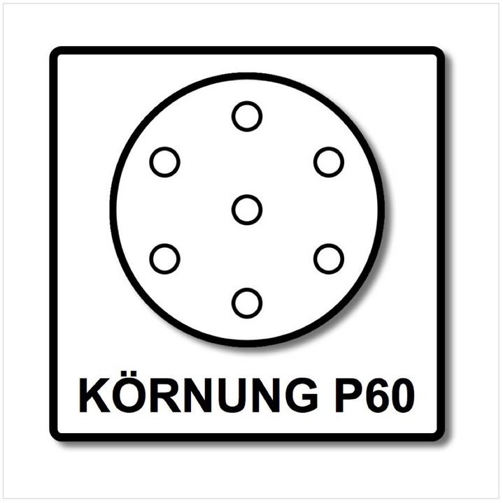 Produktbild Festool Schleifscheibe STF D90/6 P60 GR/50 (60)