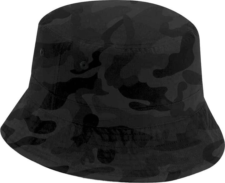 Actual product image Beechfield Adult camouflage-coloured bucket hat made from recycled polyester (L, XL)