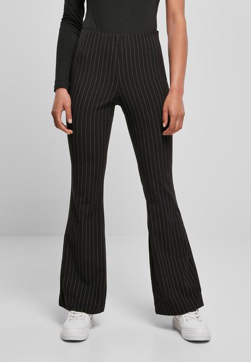 Actual product image Urban Classics Ladies Flared Pin Stripe Pants (3XL)
