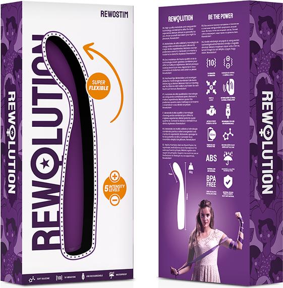Actual product image Rewolution Rewostim Flexible Vibrator