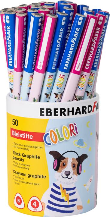 Actual product image EberhardFaber colouring pencil Colori 50 (B, HB, 50 x)