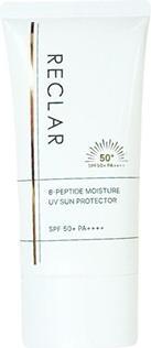 Actual product image Reclar Sunscreen For Face Spf 50+ 8-Peptide Moisture Uv Sun Protector 50 Ml (Suntan cream, SPF 50+, 50 ml)