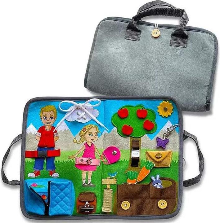 Produktbild Activity Board Stoffbuch baby, Weiches Buch, Kinderbuch- Bauernhof