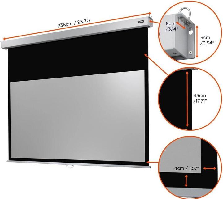 Immagine prodotto Celexon Rollo Professional Plus (99", 16:9)