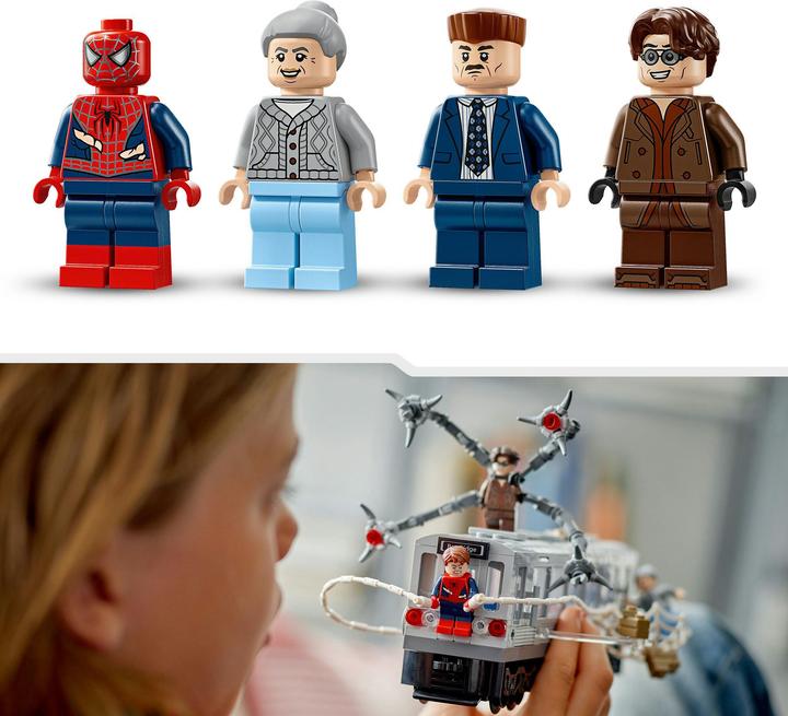 Immagine prodotto LEGO Spider-Man vs. Doc Ock: Showdown in der U-Bahn (76321, LEGO Marvel)