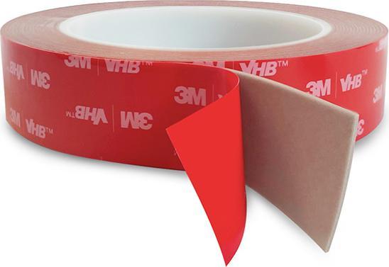 Actual product image Light Solutions VHB Dobbeltklaebende tape - 25mm bred - 5m rulle