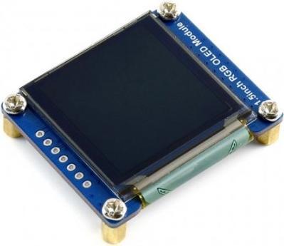 Produktbild WaveShare 128x128 1.5inch RGB OLED Display Modul SPI
