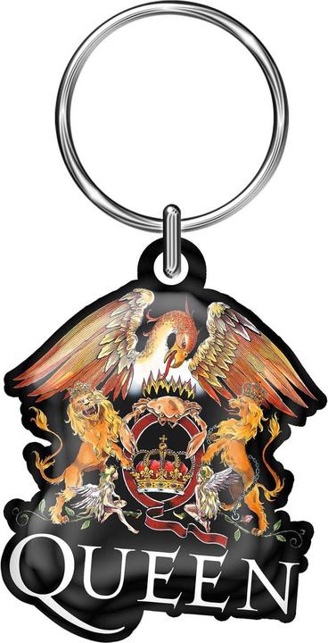 Actual product image Queen Crest Die Cast Keyring