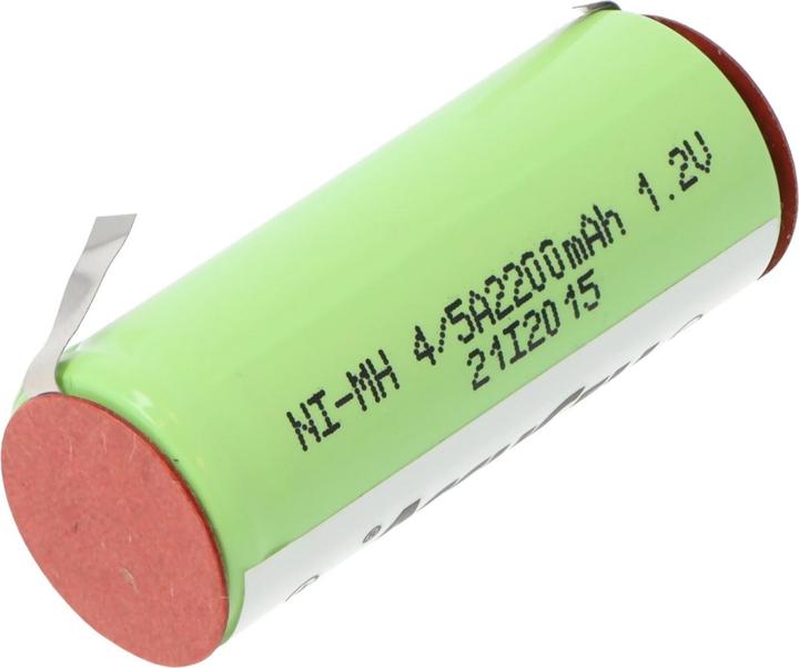 Produktbild Braun Akku 4/5A, 43x17mm für Oral-B Triumph Serie (bitte Masse 43x17mm prüfen) (1 Stk., 4/5 A, 2150 mAh)