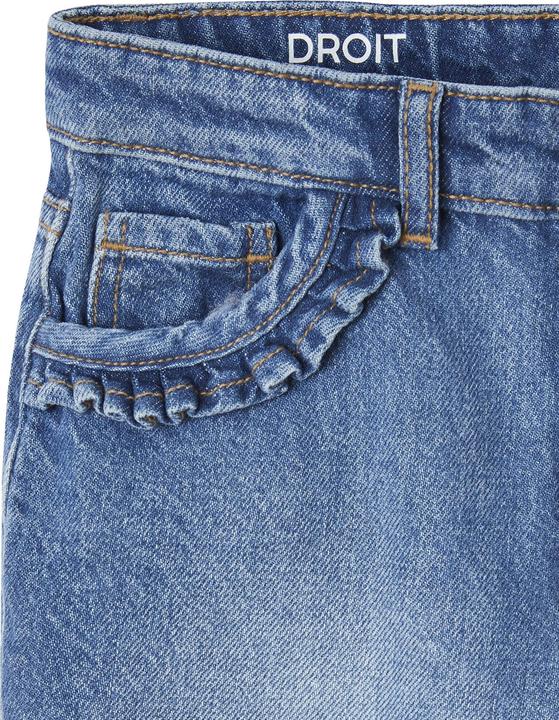Produktbild Vertbaudet Gerade Mädchen Jeans, Hüftweite COMFORT (158)