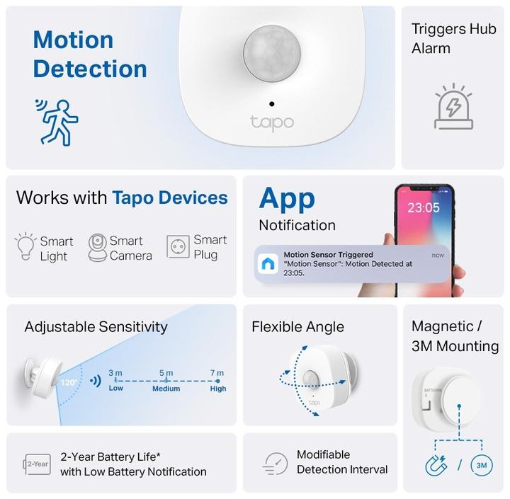 Actual product image TP-Link Tapo T100 (7 m)