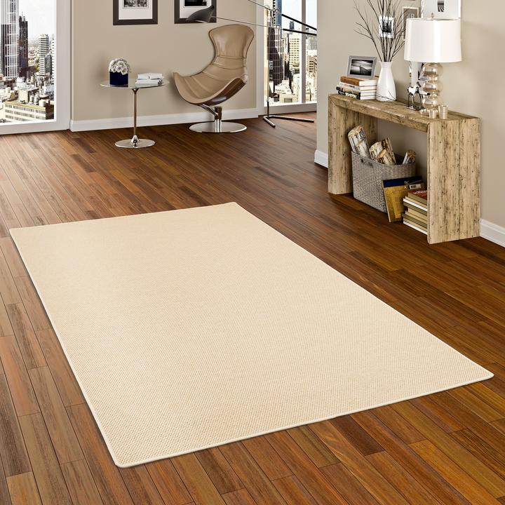 Produktbild Bentzon Natur Flachgewebe Teppich (200 x 300 cm)