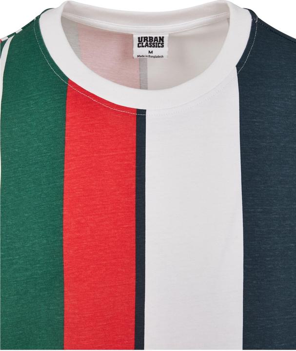 Actual product image Urban Classics Heavy Oversized Big AOP Stripe Tee (M)