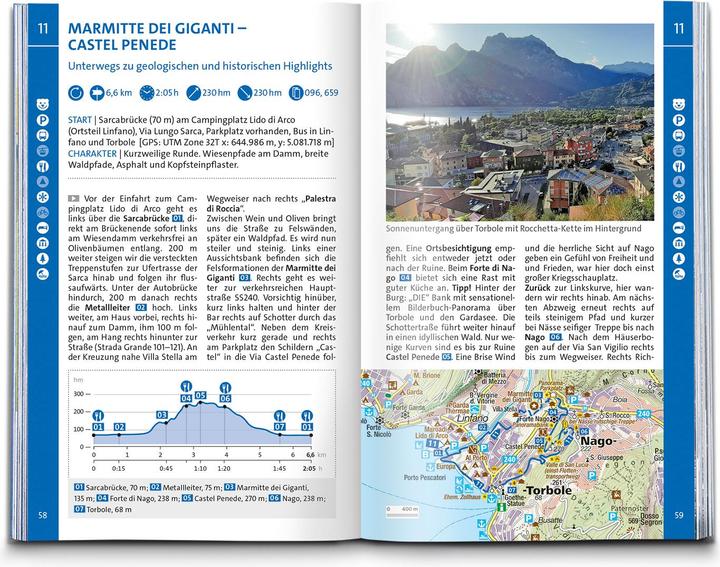 Produktbild Wanderführer Gardasee, 70 Touren mit Extra-Tourenkarte