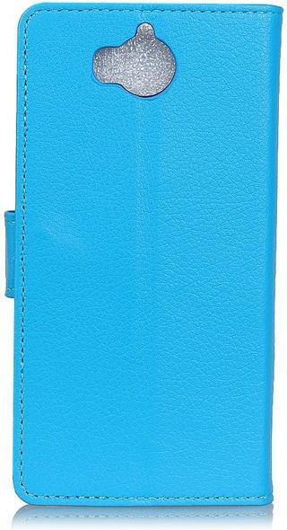 Produktbild MU Classic Leder Hülle mit Litchitextur (Huawei Y6 (2017), Huawei Y5 (2017))