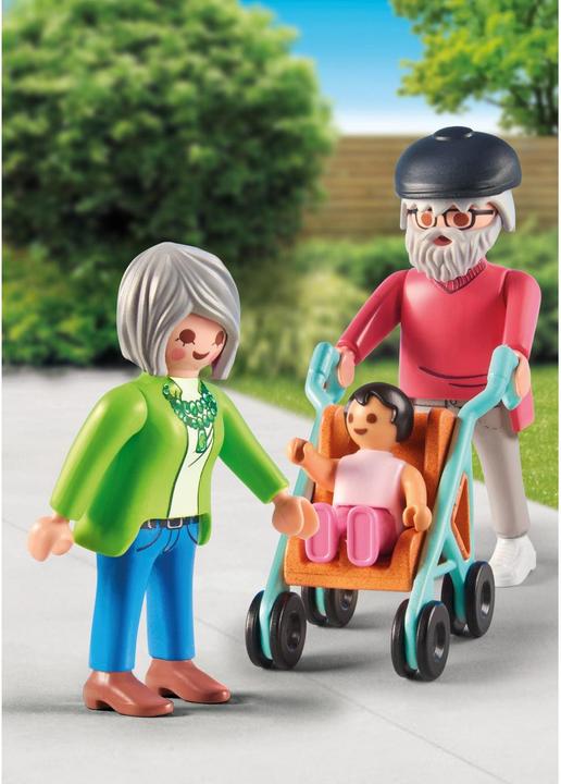 Produktbild Playmobil Grosseltern mit Baby (71613, Playmobil My Life)