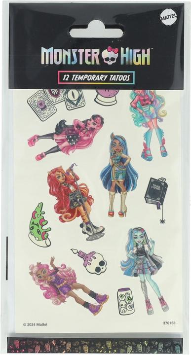 Grafix Tattoos Monster High, 12 Stk.