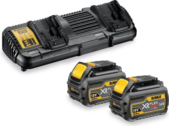 DeWalt DCB132T2QW Akku/Ladegerät für Elektrowerkzeug Batterie & LadegerätSet (54 V)