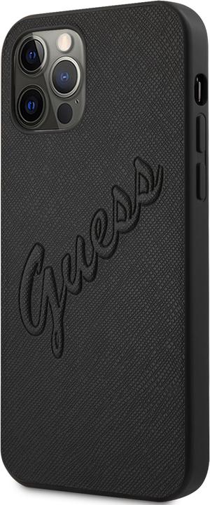 Immagine prodotto Guess Copertina rigida Saffiano Vintage Scrip (Apple iPhone 12 Pro Max)
